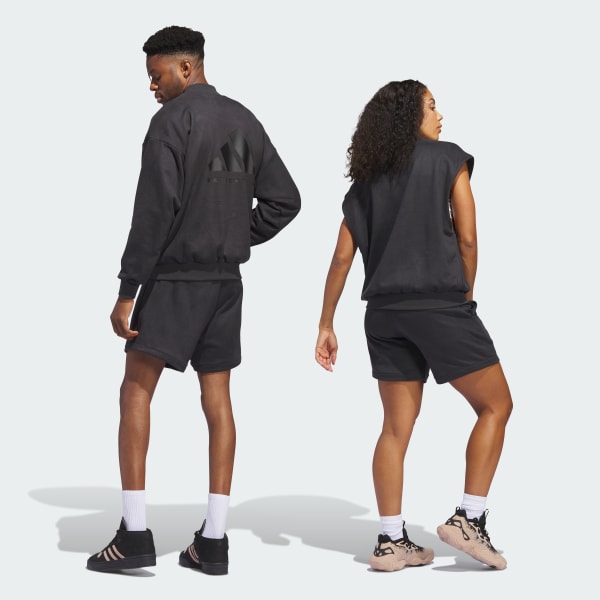 Grau Basketball Sueded Shorts