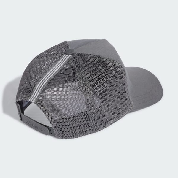 adidas Adicolor Classic Curved Foam Trucker Cap Grey adidas