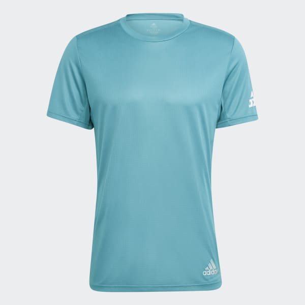 Turquesa Camiseta Run It