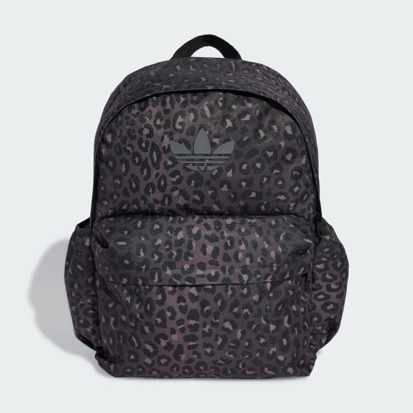 Black Leopard Classic Backpack