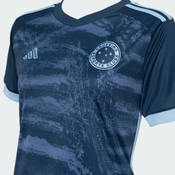 Azul Camisa Cruzeiro III Feminina 24
