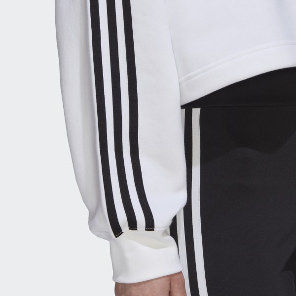 White Adicolor Classics Crop Hoodie SU088