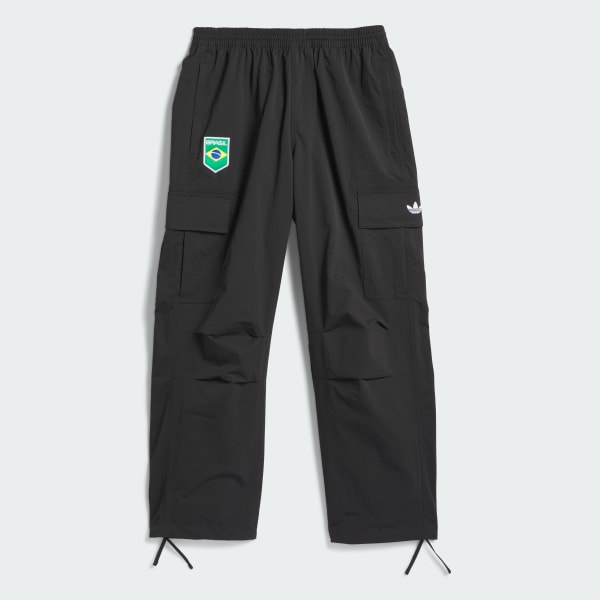 Preto Calça Brasil Skateboarding (Gênero Neutro)
