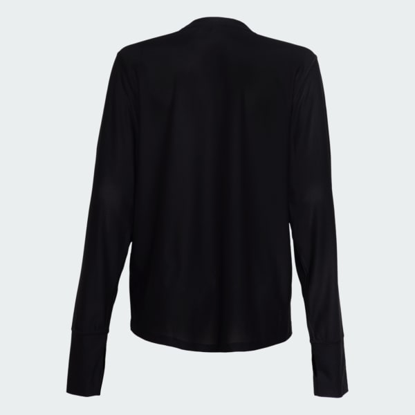 Preto Camiseta Manga Longa Own The Run