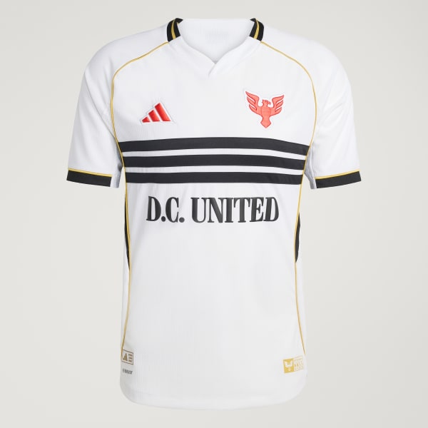 adidas D.C. United 2025 Archive Authentic Jersey - White | Free