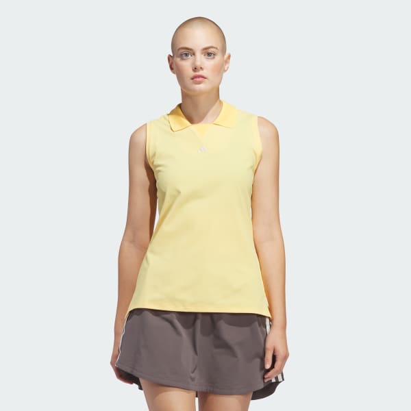 Yellow Ultimate365 Twistknit Polo Shirt