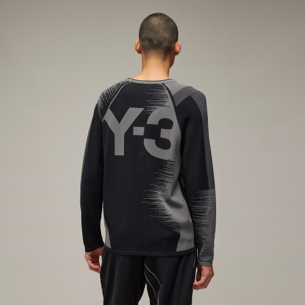 激安挑戦！！ Y-3 アディダス LOGO アディダス | ブラック - SWEATER KNIT トップス