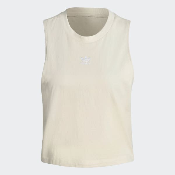 Regata Cropped Adicolor Classics - Branco adidas | adidas Brasil