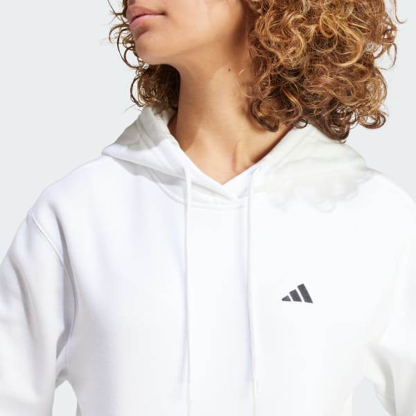 White womens adidas hoodie on sale