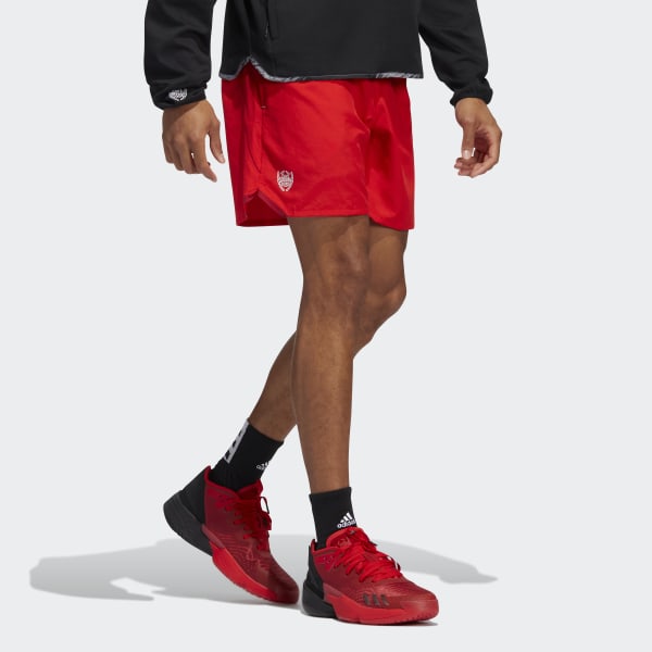 Red Donovan Mitchell Shorts