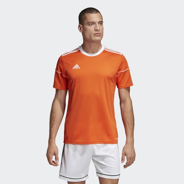 orange adidas soccer jersey