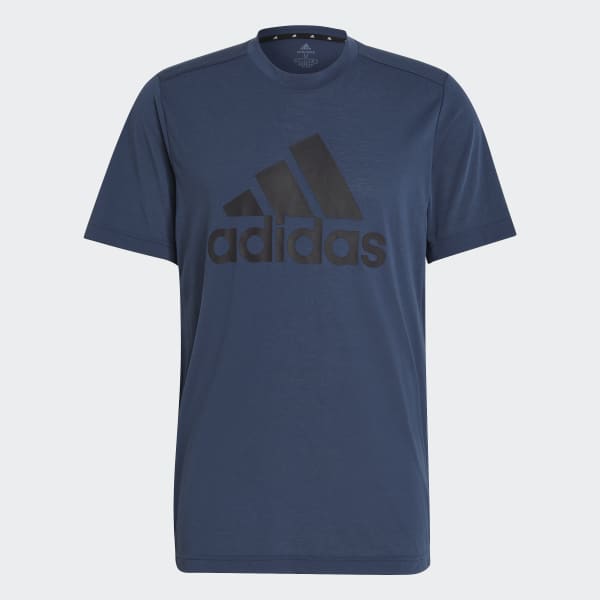 Azul Polo AEROREADY Designed 2 Move Feelready Sport Logo