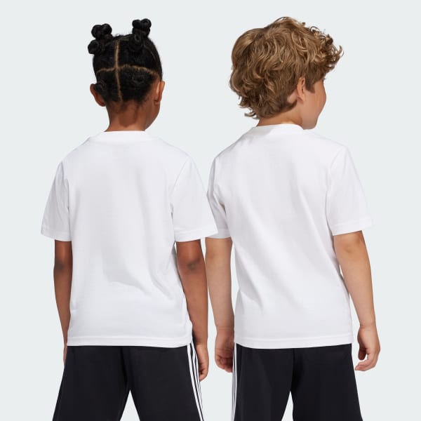 White Positivity Table Graphic T-Shirt