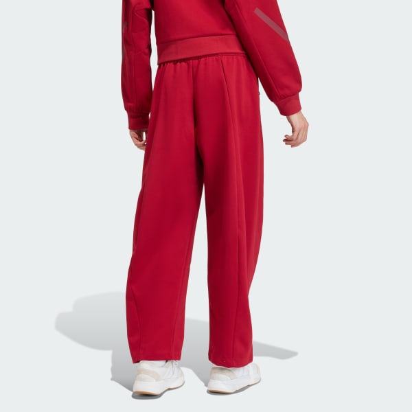 Bordo adidas Z.N.E. Açık Kenar Eşofman Altı