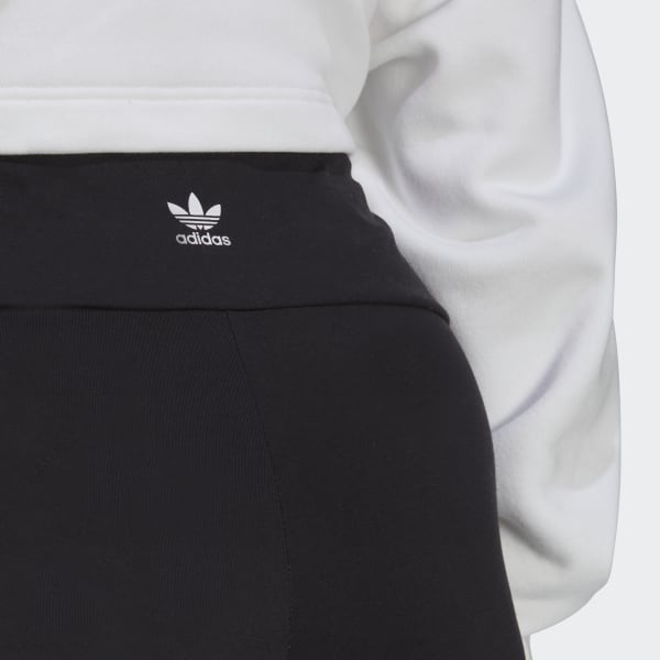 adidas adicolor three stripe legging in black - ShopStyle Plus