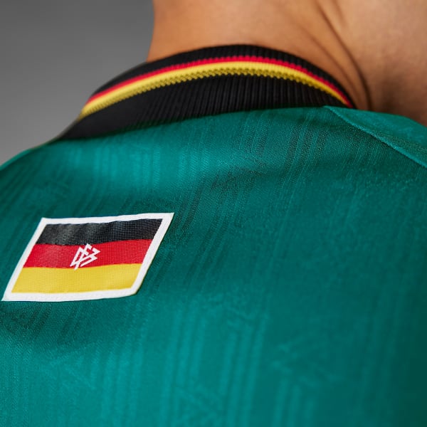 adidas Germany 1996 Away Jersey - Green | Free Shipping with