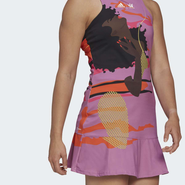 Paars Tennis New York Y-Jurk QB624