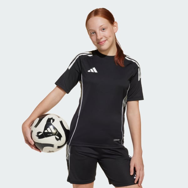 Preto Camisa de Treino Tiro 25 Competition Infantil