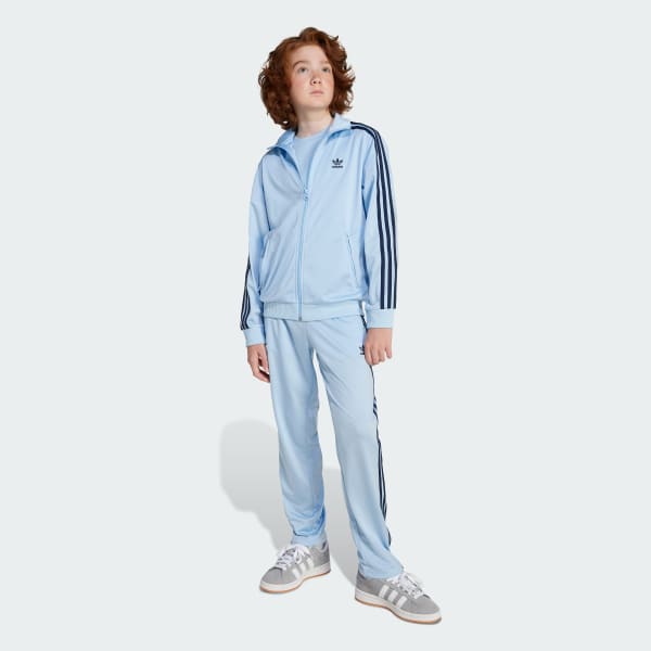 Blue Adicolor Firebird Top Kids