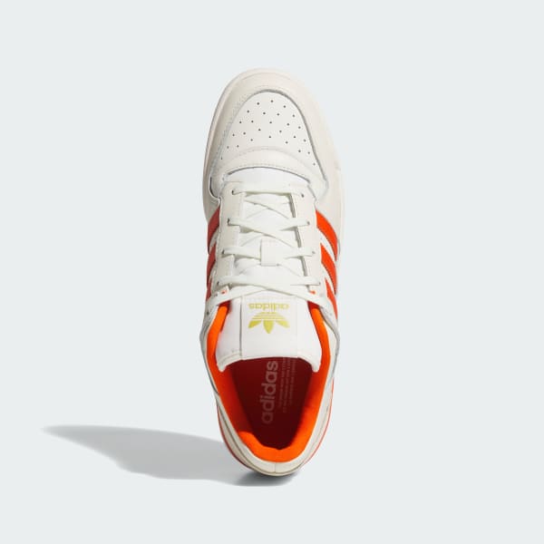 White FORUM LOW CL SHOES