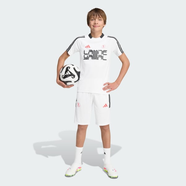 Wit Lamine Yamal Training T-shirt Kids