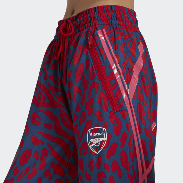 Czerwony Arsenal FC x adidas by Stella McCartney Woven Pants BY939