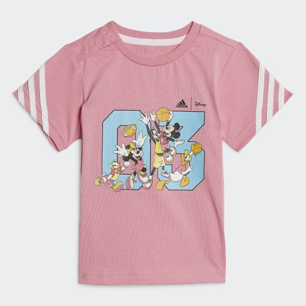 Conjunto infantil adidas disney mickey best sale