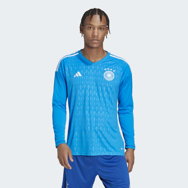 modrá Brankářský dres Germany Tiro 23 Long Sleeve VS652