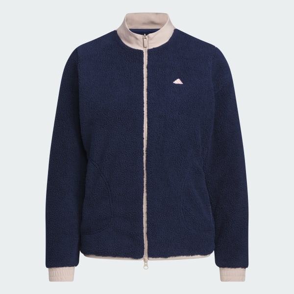 アディダス 【ゴルフ】バックグラフィック ボア フルジップ ジャケット