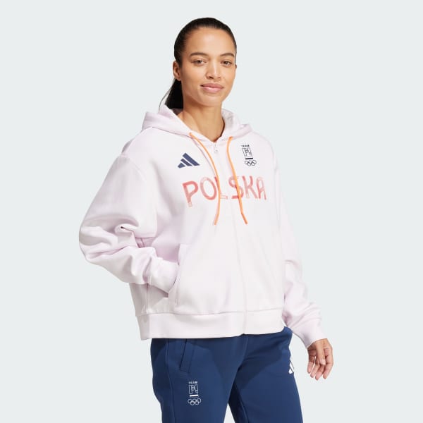 Rosa Poland Full-Zip Träningsjacka