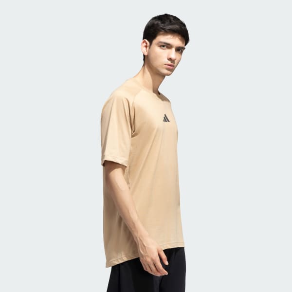 Brown adidas Sportswear Raglan Tee