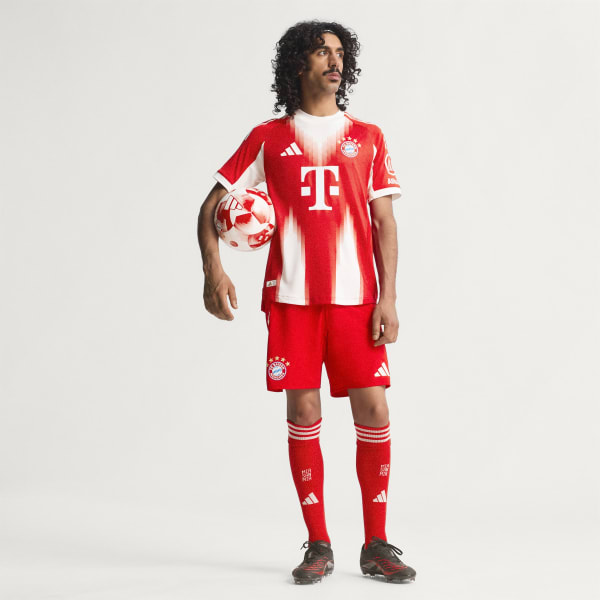 adidas FC Bayern München 25/26 Heimtrikot Authentic Rot adidas