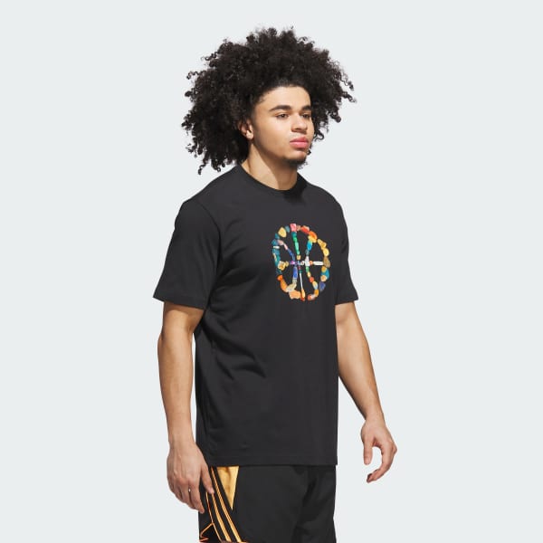 Black Pass The Rock Graphic Tee