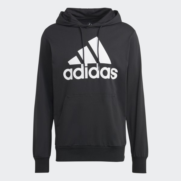 Adidas Essentials Logo Hoodie Black M Regular Man IC0440 M