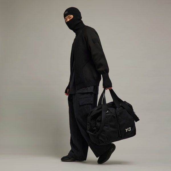 adidas Y 3 Funnel Neck Knit Sweater Black adidas UK