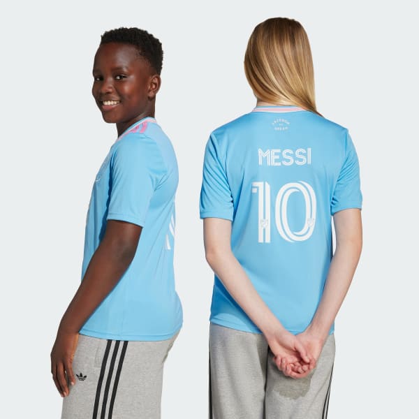 Azul Camiseta Inter Miami CF 25/26 Third Messi Kids