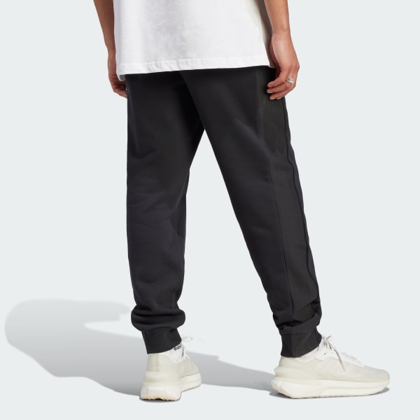 Black Lounge French Terry Pants