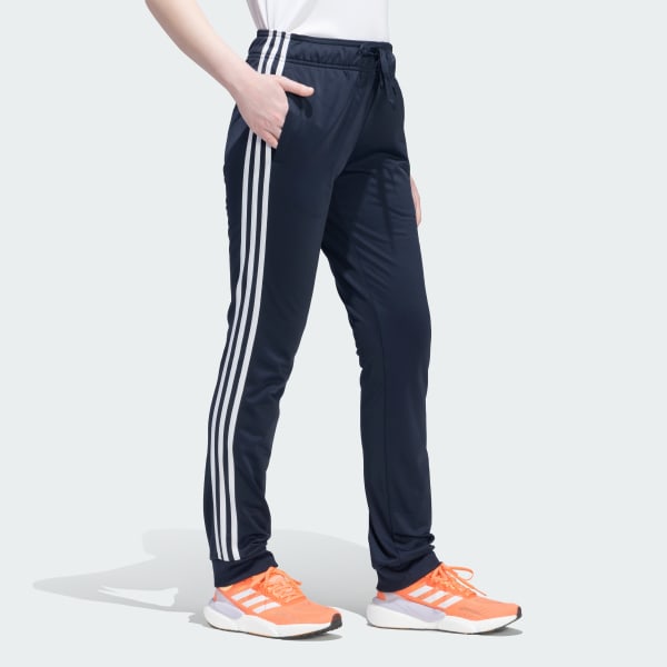 Adidas Men's Regular Fit Recycled Polyester Track Pants (GH7305_Black,  White_L) : Amazon.in: Clothing & Accessories