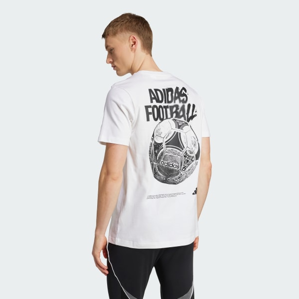 Blanco Camiseta estampada de fútbol Tango History