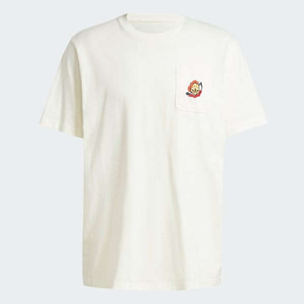 White Leisure Note Tee