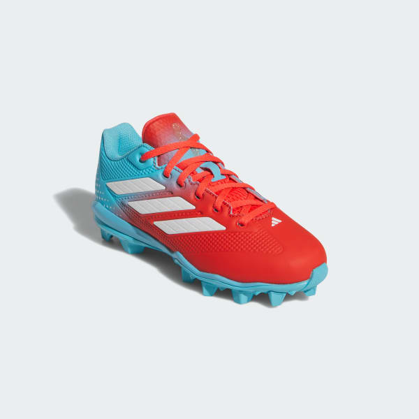 modrá Detské kopačky s pevnými štupľami Adizero Impact 2.0 Candy