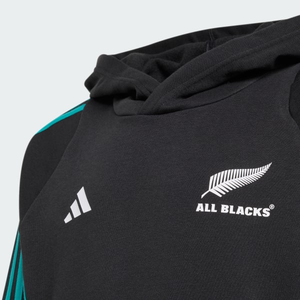 Noir Sweat-shirt à capuche All Blacks Enfants