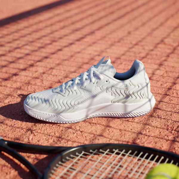 adidas SoleMatch Control Gravel Tennis Schoenen wit adidas Belgium