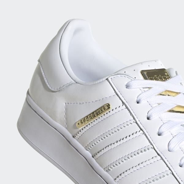 Tênis superstar bold platform deals branco