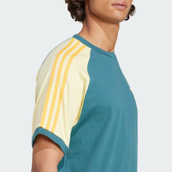 ★adidas★ Cali Tea Tech Green Yellow KC4961 adidas Originals Cali Tee - Green | adidas Malaysia