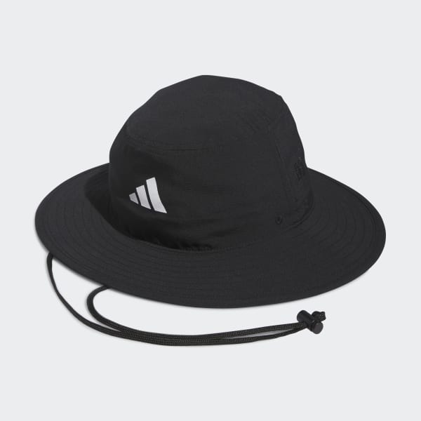 adidas Men's Wide-Brim Golf Hat - Black