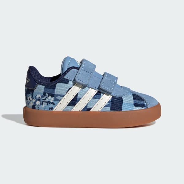 modrá BOTY ADIDAS DISNEY MICKEY MOUSE VL COURT INFANTS