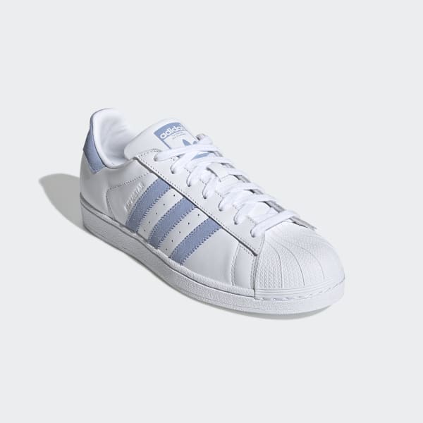 Superstar Cloud White and Glow Blue 
