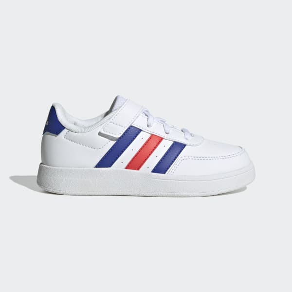 Blanco Tenis Breaknet Lifestyle adidas Court Cordones Elásticos y Tira Ajustable de Cierre por Contacto