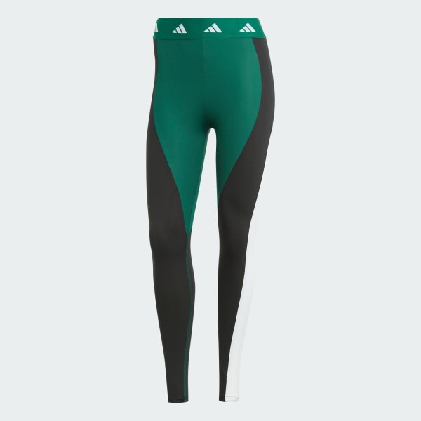 Zwart Techfit Colorblock 7/8 Legging